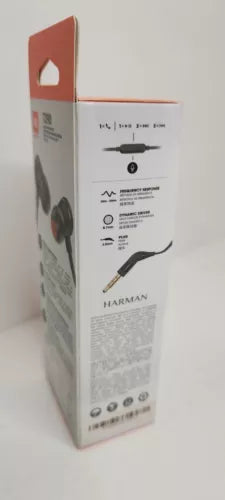 JBL Tune 800 Pure Bass Hands Free In-Ear Headphones Headset Black