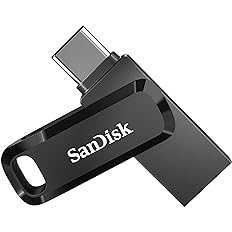 SanDisk Ultra Luxe USB 3.2 Gen 1 Flash Drive, Silver, SDCZ74-128G-G46