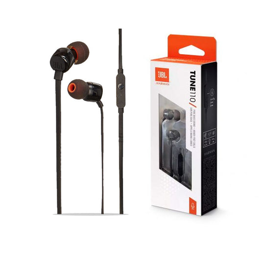 JBL Tune 110 3.5mm Wired Earphones With Mic