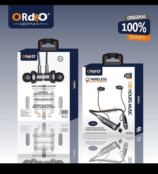 ORdEO®120 Hours Playtime Neckband Bluetooth